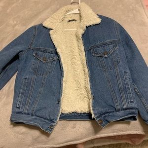 Brandy Melville insulated jean jacket